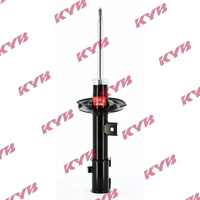 Image of 546611U700, 546611U701, 546612P800, 546612W100, 546612W200 Shock absorber KYB 3340194 Front Axle Right Gas Pressure Twin Tube Suspension Strut Top pin