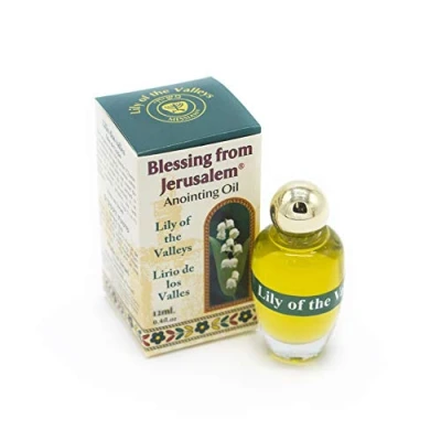 Image of Anointing Oil 12ml 0.4oz from Holyland Jerusalem (Lily of The Valleys)