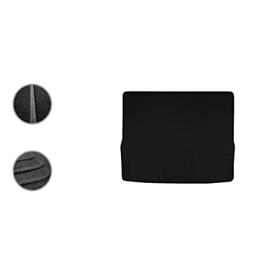 Image of Car Mat Co Tailored Fit Black Carpet Boot for Ford Focus 2004 11 [Estate]