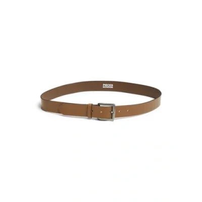 Image of Pieces Belt, Women&#039;s, Size: 32, Cognac