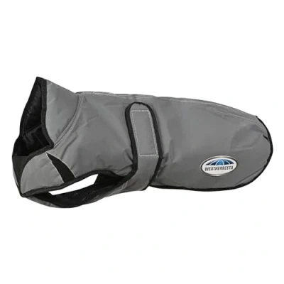 Image of WeatherBeeta ComFiTec Reflective Dog Coat Medium, Silver, 80cm