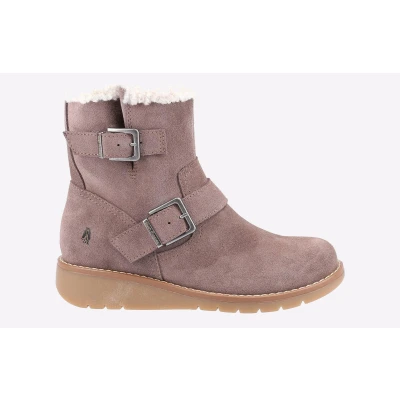 Image of Hush Puppies Women&#039;s Lexie Boot Snow, Taupe, 4 UK