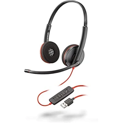 Image of Plantronics Blackwire 3220 Headset Black