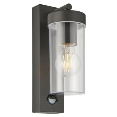 Image of Hayden PIR Outdoor Wall Automatic Anthracite Grey IP44
