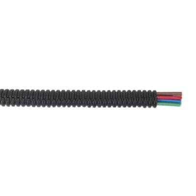 Image of Sealey Convoluted Cable Sleeving Split Ø7 10mm 200m