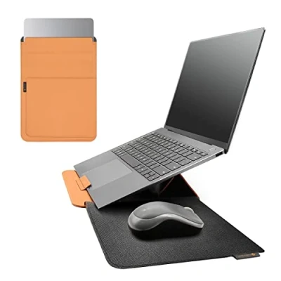 Image of Omars Novoo 14 Inch Laptop Stand Case Orange