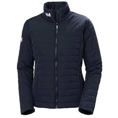 Image of Helly Hansen Womens Crew Insulated Jacket 2.0, S, Navy