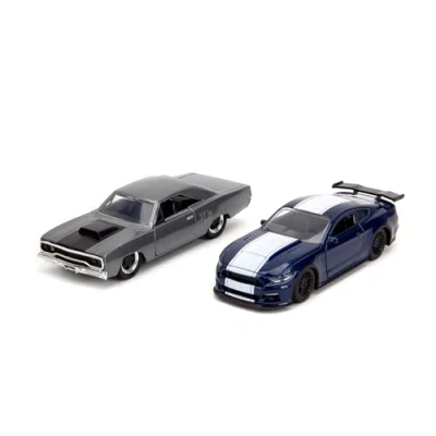 Image of Jada Toys Fast &amp; Furious Twin Pack 1:32 Wave 4/1 Toy Car Model Playset
