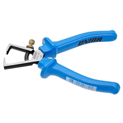 Image of Unior 478/1BI 607882 Wire Stripper with Setting Screw and Spring 160 Black