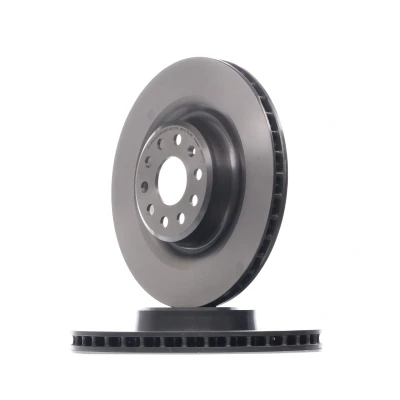Image of 102763200B Brake disc BREMBO 09.D773.11 365mm 28mm 9 internally vented Coated High carbon TESLA: Model S, X