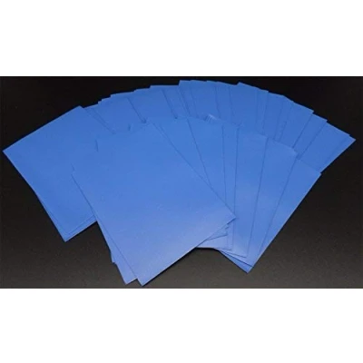 Image of docsmagic.de 100 Mat Blue Card Sleeves Standard Size 66 x 91 PKM MTG