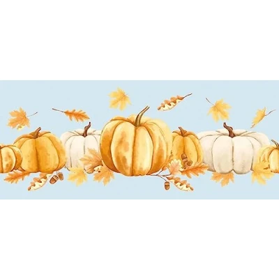 Image of d c fix window film privacy Pumpkins static cling borders 20 cm x 1,5 m frosted glass sticker opaque for home, kitchen, bathroom &amp; office