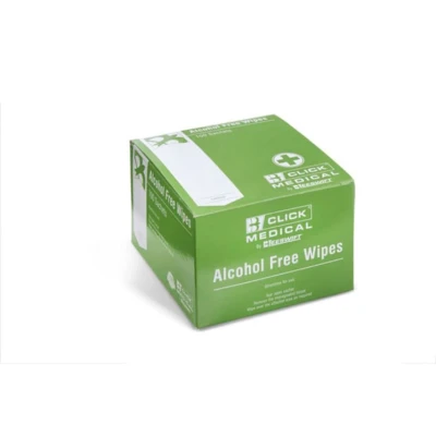 Image of Click Medical Alcohol Free Wipes x100