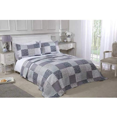 Image of Emma Barclay Chiltern Patchwork Bedspread Set Double