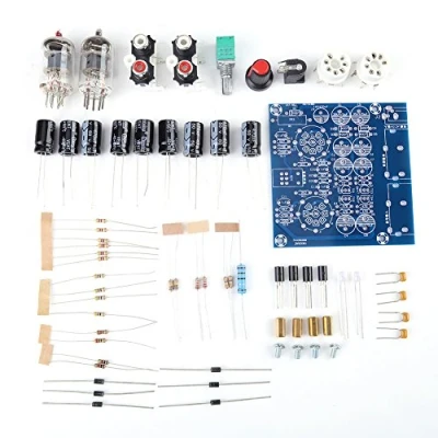 Image of 6J1 Vacuum Electron Tube, Receivers &amp; Separates Amplifiers Valve Preamp Amplifier Board Headphone Amp Parts Musical Fidelity Unassembled Kit for MP3/DVD/Mobile Phones