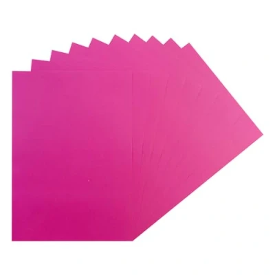 Image of Pack of 100 A5 Fucisia Pink Coloured Paper 75gsm Sheets
