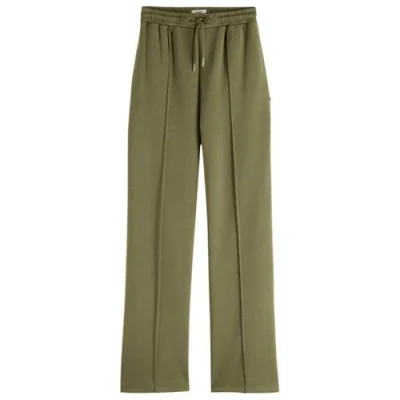 Image of Scotch &amp; Soda Women&#039;s Modal Pin Tuck Sweatpants, Washed Military 7357, M
