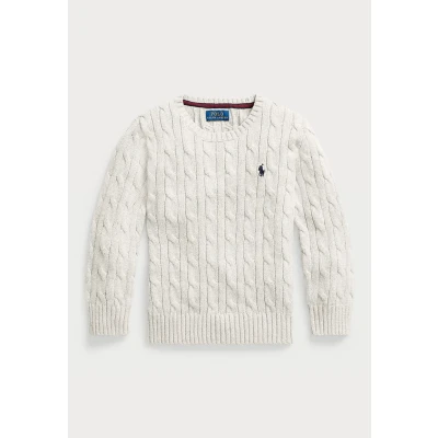 Image of Polo Ralph Lauren Cable Unisex Jumper for kids, Size: 8y, Nevis