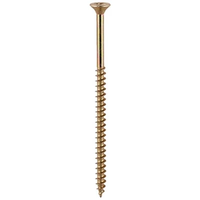 Image of TIMCO Classic Multi Purpose Screws PZ Double Countersunk 5.0 x 35 Gold Box of 200