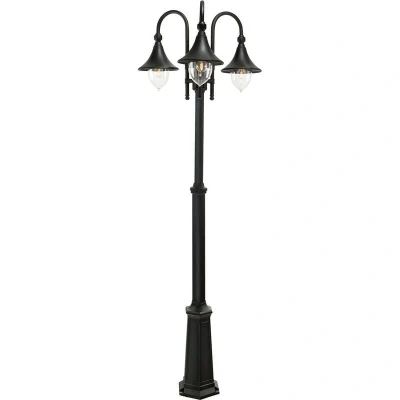 Image of Firenze Outdoor Triple Lamp Post, E27