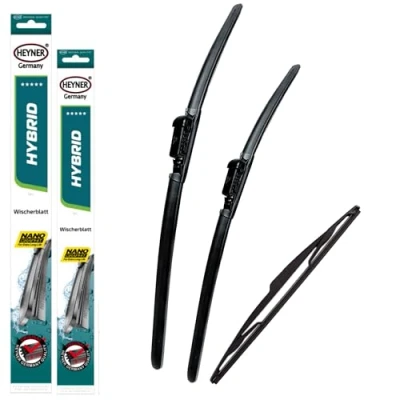 Image of HEYNER Wipers Fits MG ZS 2017 2018 2019 2020 2021 2022 2023 2024 Hybrid Wiper Blades Front Set 24&quot;14&quot;MG10A1