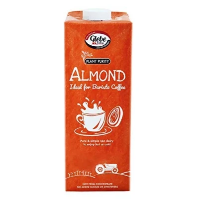Image of Glebe Farm, Gluten Free Almond Milk Barista, Vegan, Dairy Free, Healthy Drink 12 X 1L