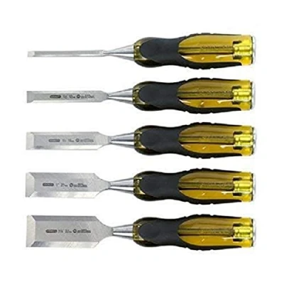 Image of Stanley Fatmax 5 Piece Bevel Edge Chisel Set
