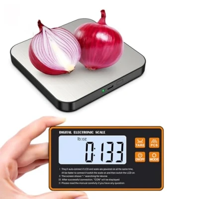 Image of HORNBILL Digital Kitchen Scale 10kg/0.1g Food Measure in Grams and Oz for Loss Weight Cooking Baking Jewelry High Precision Gram with Separate Wireless