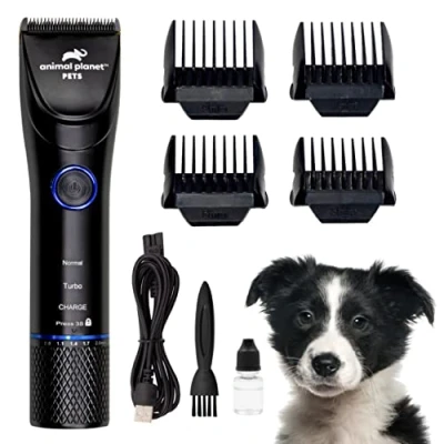 Image of Animal Planet Rechargeable Low Noise Dog Grooming Clippers