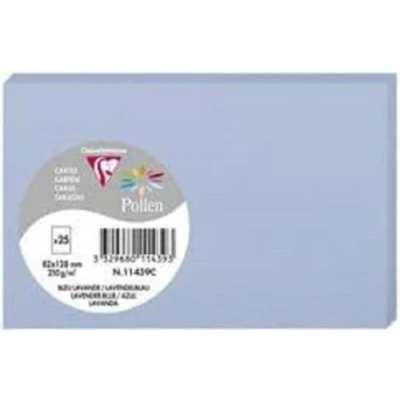 Image of Clairefontaine Ref 11440C Pollen Card (Pack of 25 Sheets) 82 x 128mm Sized, Acid Free, Inkjet &amp; Laser Compatible, Easy to Write On, 210gsm Leaf Bud Green