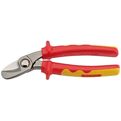 Image of Draper VDE Approved Fully Insulated Cable Shears, 180mm