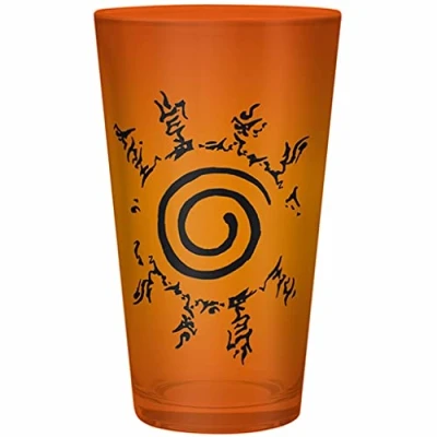 Image of ABYstyle Naruto Konoha &amp; Seal 400ml Glass