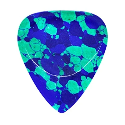 Image of Stone Tones Malachite Azurite Individual Plectrum, STO MAA 1