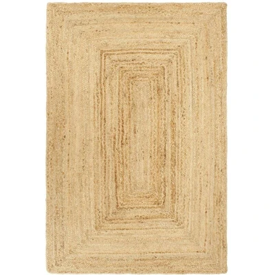 Image of vidaXL Handmade Rug Jute 200x300 cm