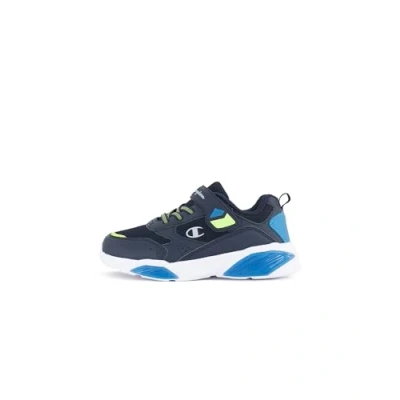 Image of Champion WAVE Unisex Trainers for kids, Size: 5.5K, New navy Imitation leather/ textile