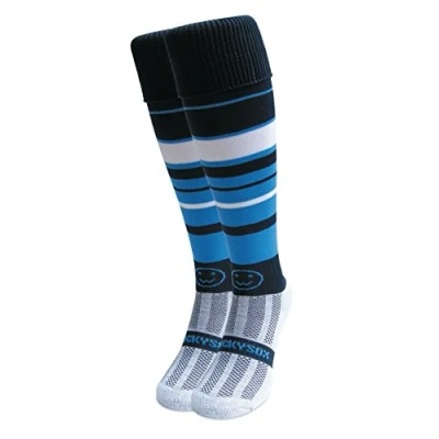 Image of WackySox Beachcomber Rugby Socks,Hockey Socks,Sports Socks for Men and Women Suitable Riding,Sports,Football,Hockey,Running
