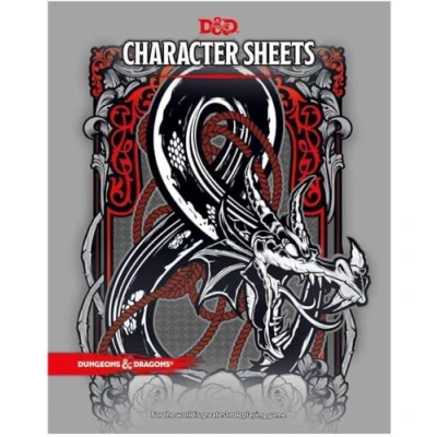 Image of Dungeons &amp; Dragons Character Sheet,Character Sheets