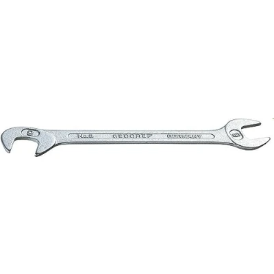 Image of Gedore 8 13 mm Small Double Ended Midget Spanner Silver