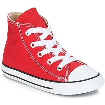 Image of Converse Small Star Hi Canvas Red 5 Infant UK