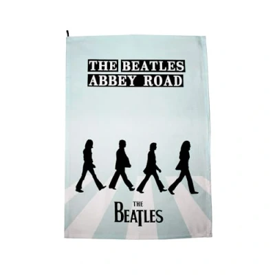 Image of Half Moon Bay The Beatles Abbey Road Tea Towel 100% Cotton Towels For Kitchen Merchandise Gifts &amp; Dad Retro Accessories Men