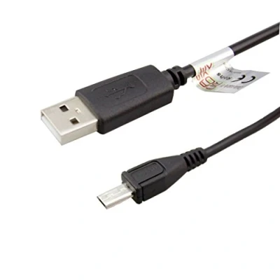 Image of caseroxx USB cable, data cable for Blackview BV6000, as charging or transfer in black