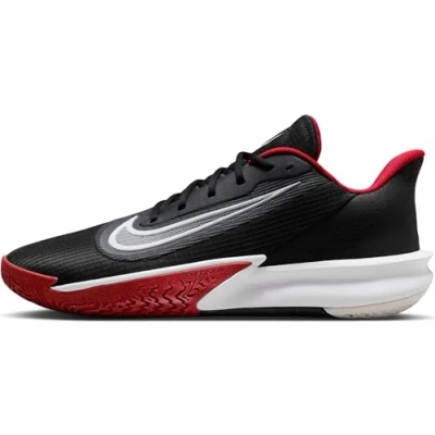 Image of Nike Performance Precision 7 Basketball shoes, Size: 45, Black/white/university red shoes