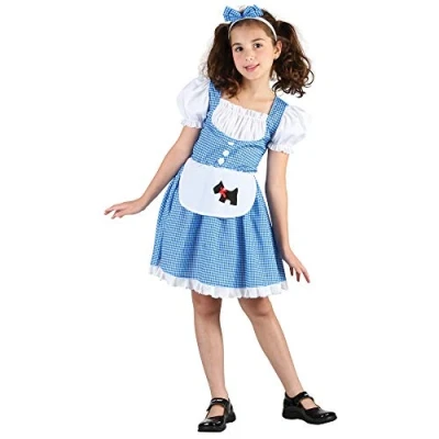 Image of Bristol Novelty CC938 Dorothy Fairy Tale Girl Costume, Large