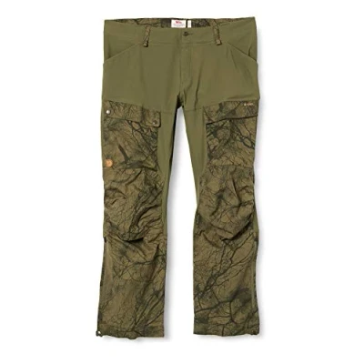 Image of FJALLRAVEN F85656R 626 625 Keb Trousers M Reg Green Camo Laurel 52
