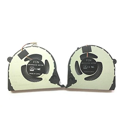 Image of Fleshy Leaf New Replacement CPU+GPU Cooling Fan for Dell Inspiron 15 7577 7588 G7 G5 5587 Series DFS541105FC0T DFS2000054H0T