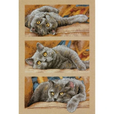 Image of Dimensions MAX THE CAT, Cotton, 10 Inches x 15