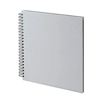 Image of Rössler Soho 290 X 290mm Wiro Bound Photo Album Black/Neutral (60 Sheets)
