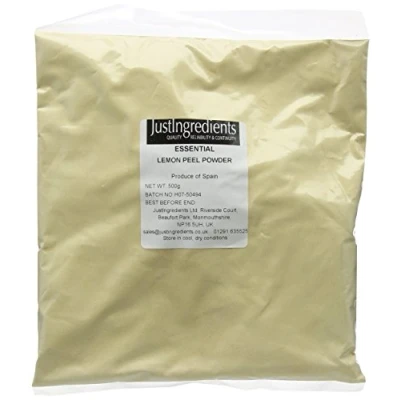Image of JustIngredients Essentials Lemon Peel Powder 500 g (Pack of 2)