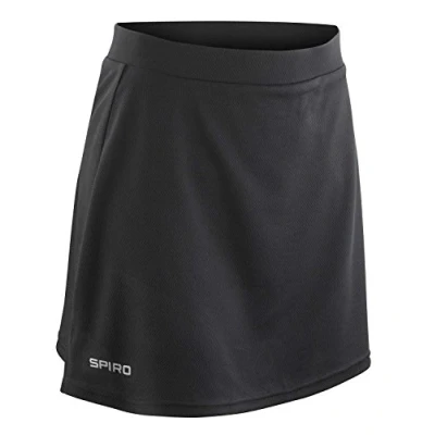 Image of Spiro Women&#039;s Hockey Training Skort Black XX Large