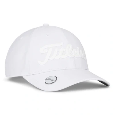Image of Titleist Men&#039;s Players Performance Baseball Cap, White/White, One Size